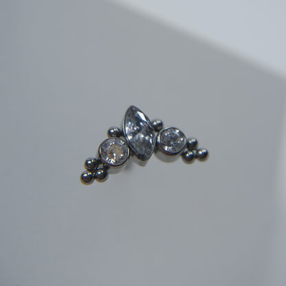 Labret Ornamental Diamante