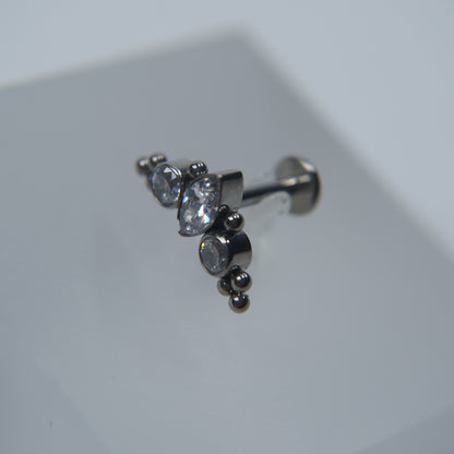 Labret Ornamental Diamante
