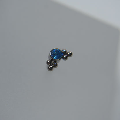 Labret Zircónia com Trio