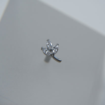 Labret Galho de Zircónias
