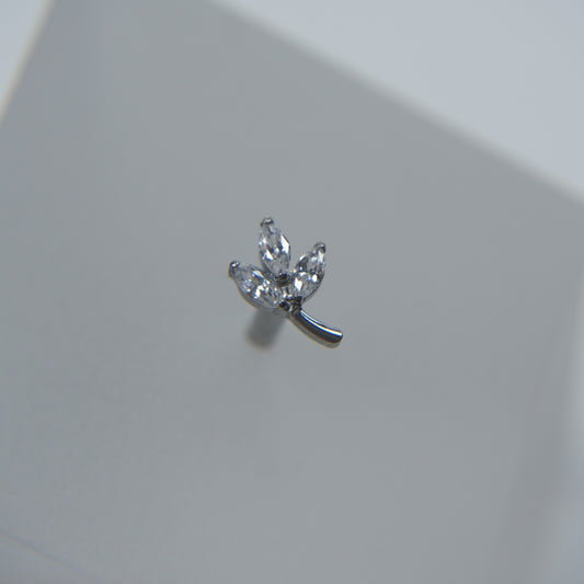 Labret Galho de Zircónias