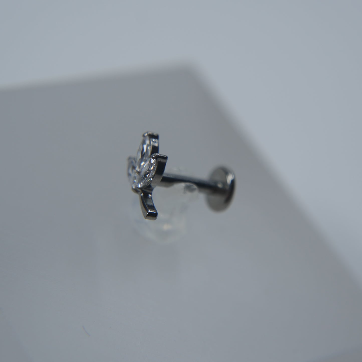 Labret Galho de Zircónias