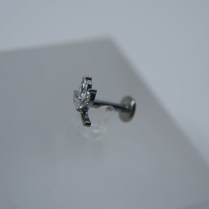 Labret Galho de Zircónias