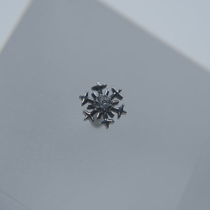 Labret Floco de Cristal