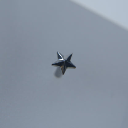 Labret Estrela com Relevo