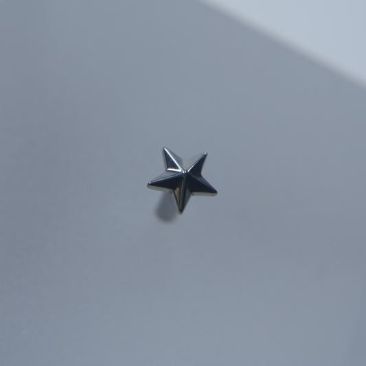 Labret Estrela com Relevo