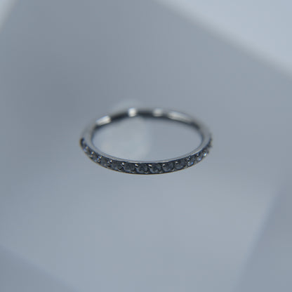 Argola Segmented com Zircónias Volta
