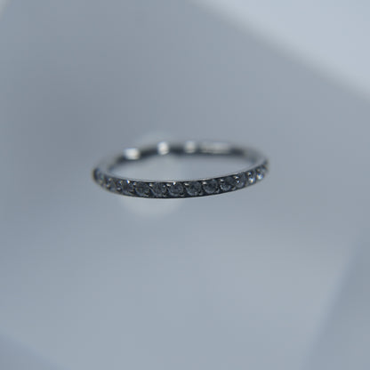 Argola Segmented com Zircónias Volta