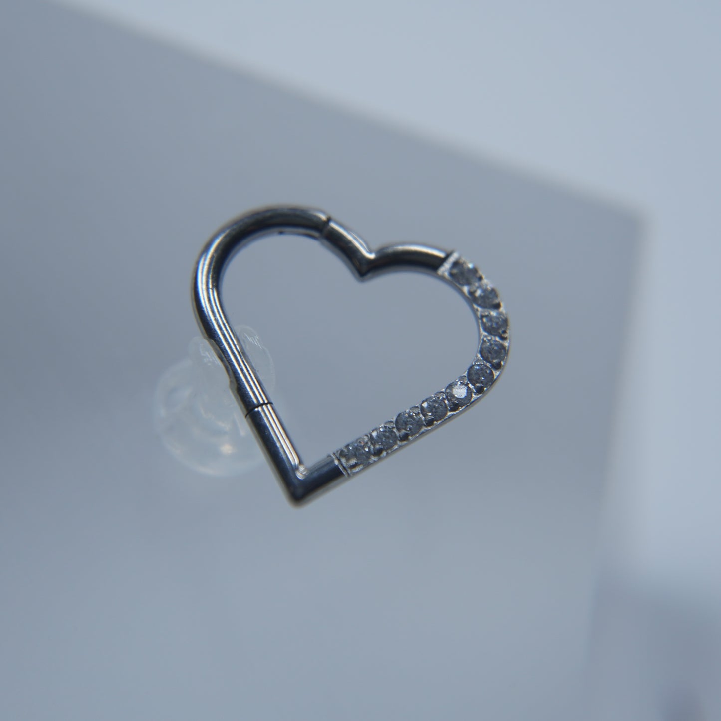 Argola Amor Cristalino
