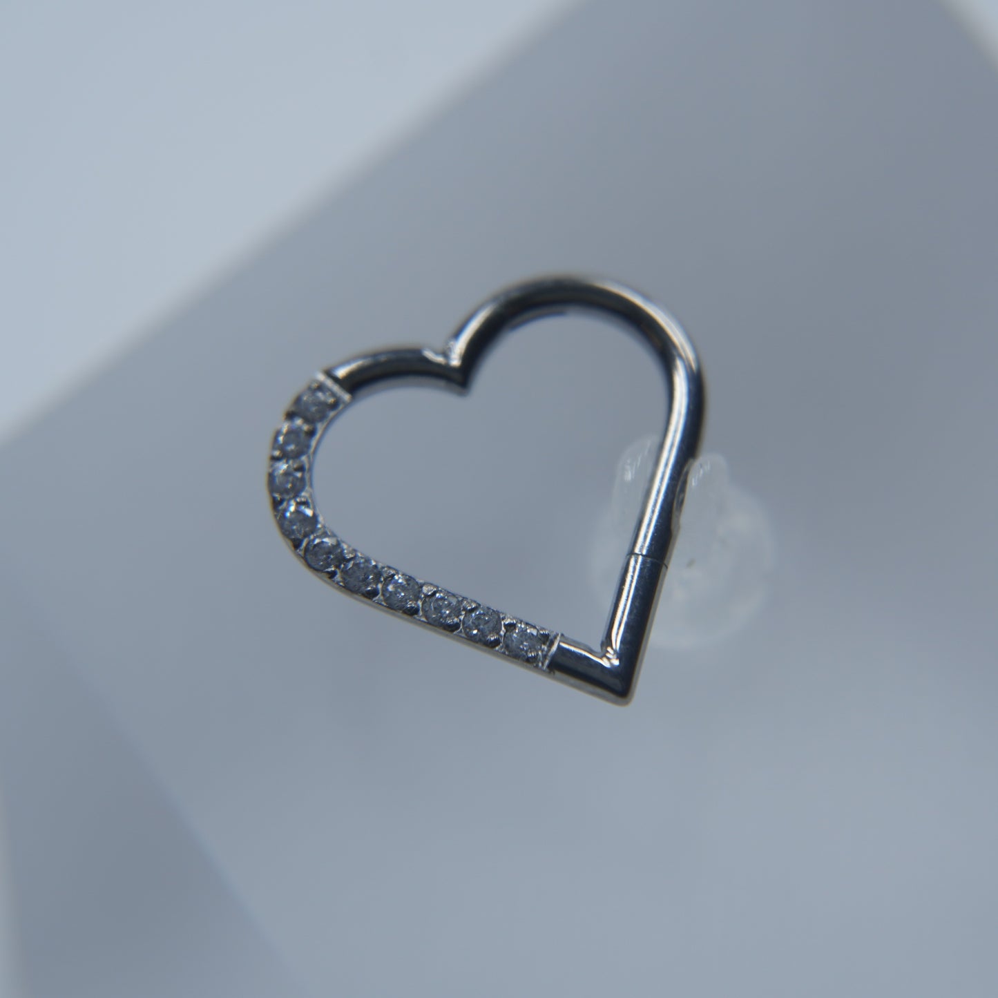 Argola Amor Cristalino